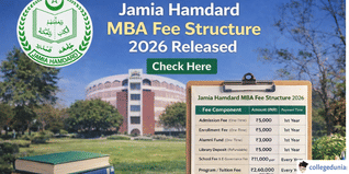 Jamia Hamdard MBA Fee Structure 2026 Released, Check Here